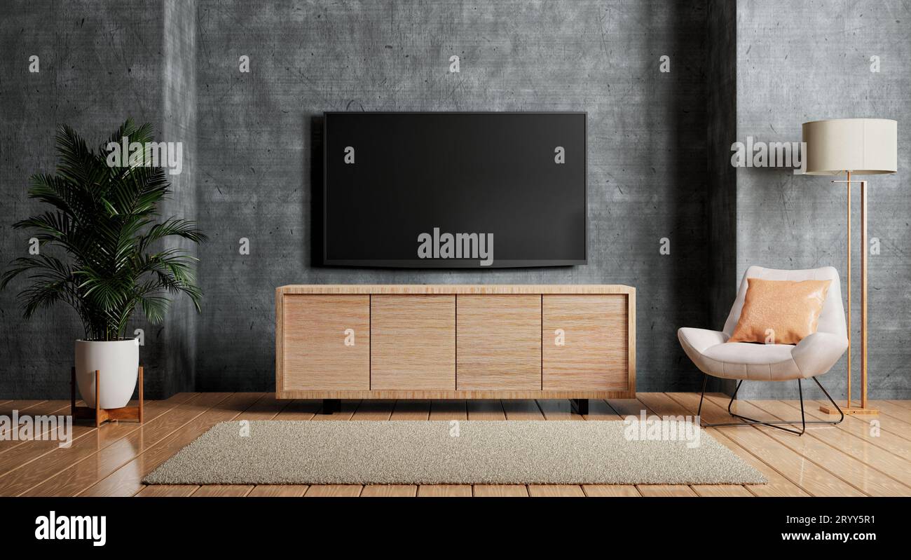 Sideboard with tv above deals
