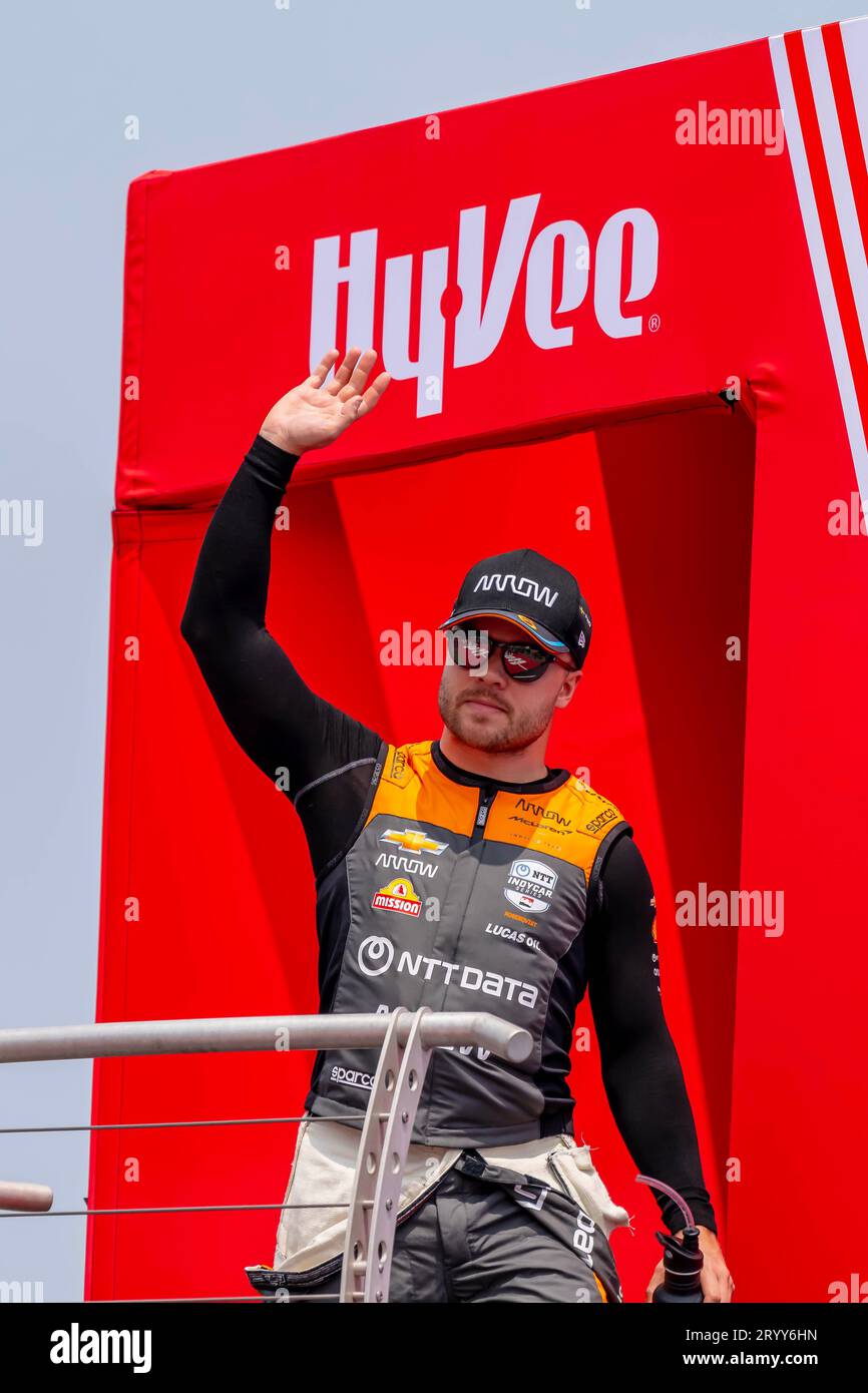 INDYCAR Series 2023 HyVee INDYCAR Race Weekend Arrow McLaren