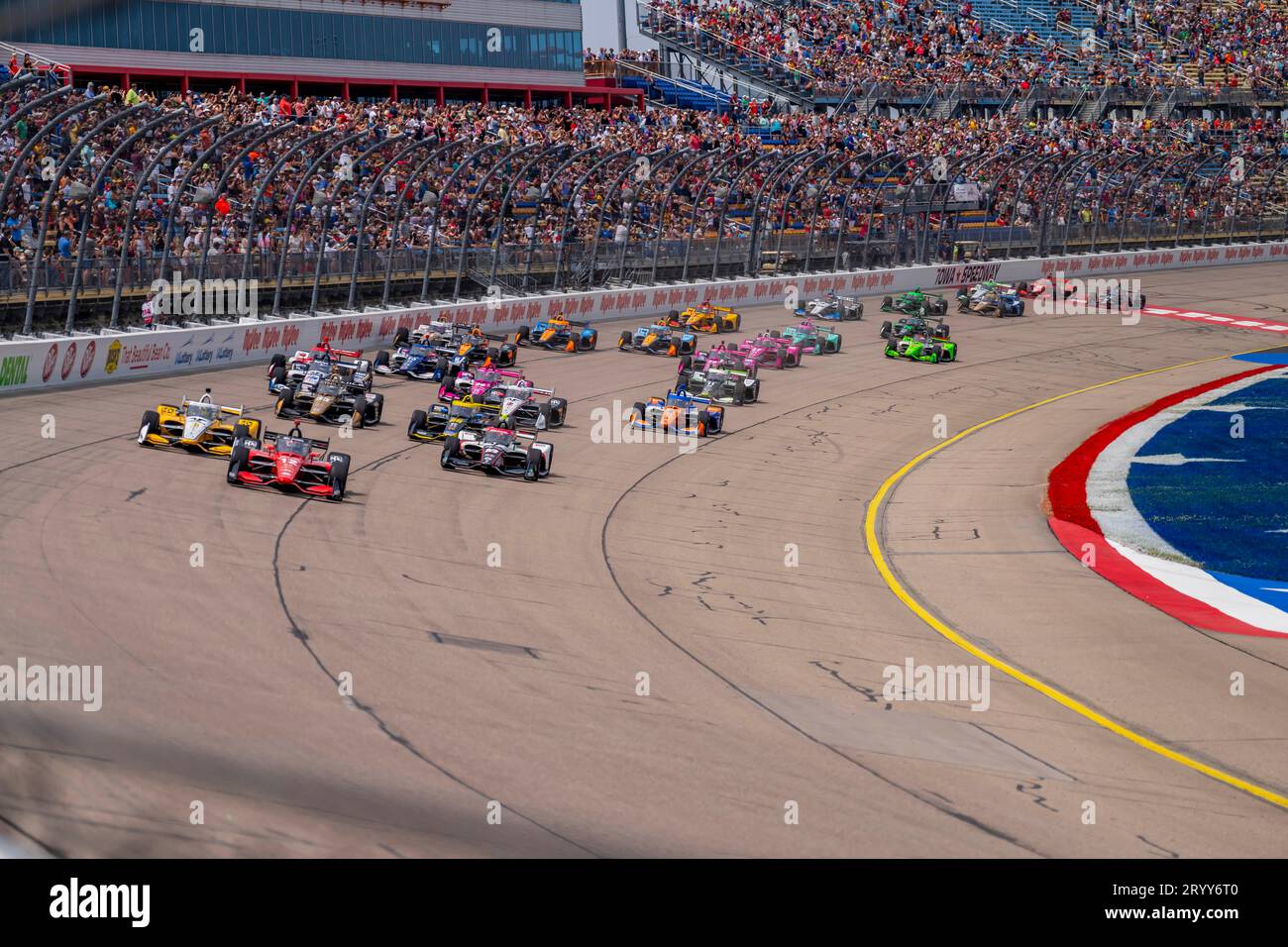 INDYCAR Series July 23 HyVee INDYCAR Race Weekend Stock Photo Alamy