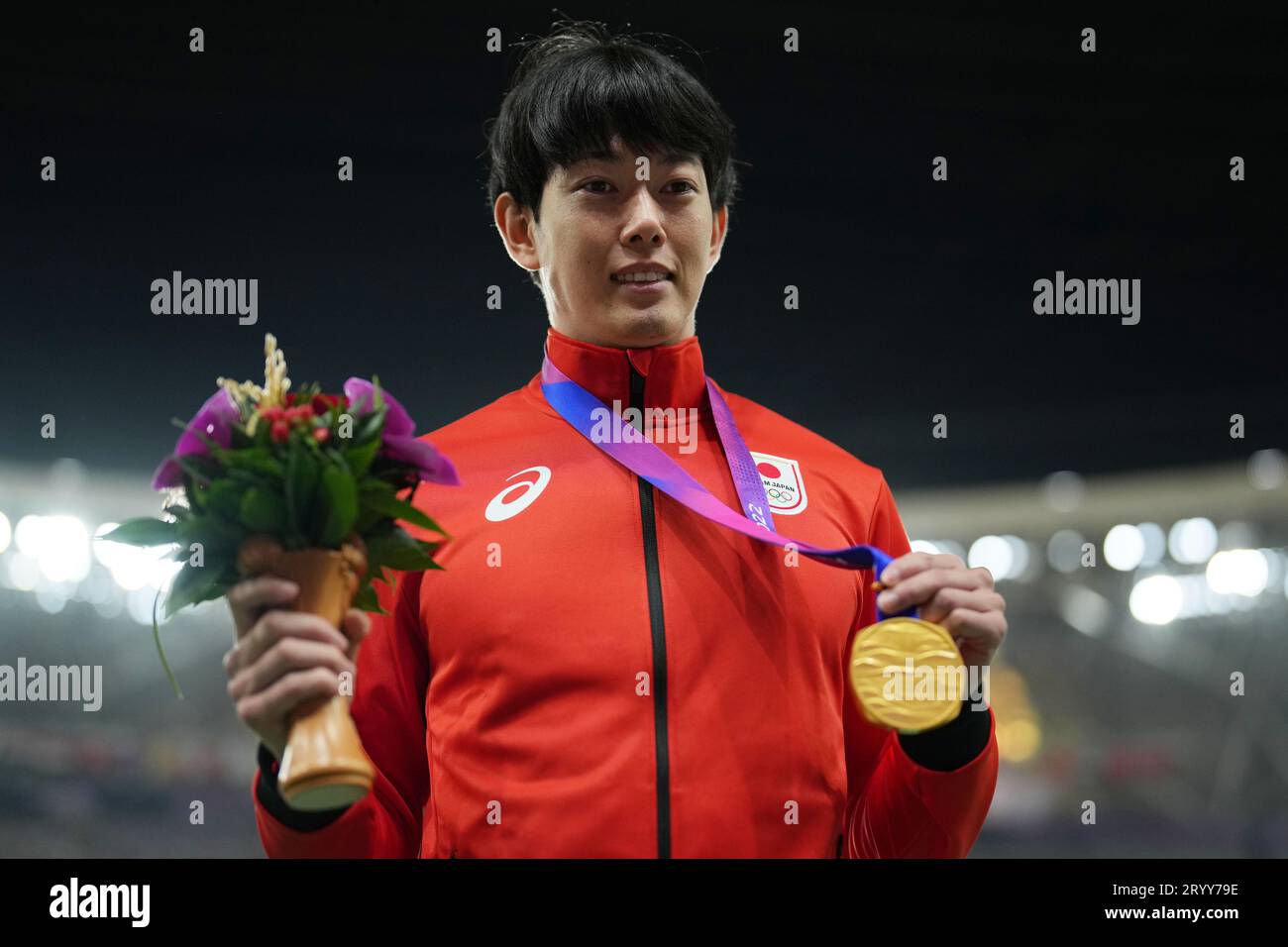 Hangzhou, China. 2nd Oct, 2023. Shunya Takayama (JPN) Athletics Men's