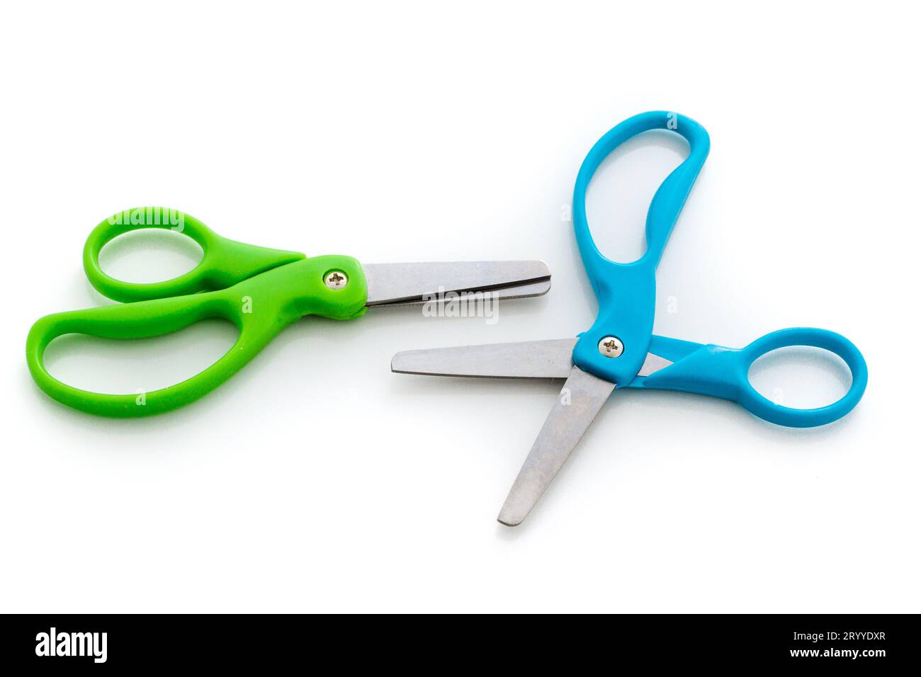 Two scissors Cut Out Stock Images & Pictures - Alamy