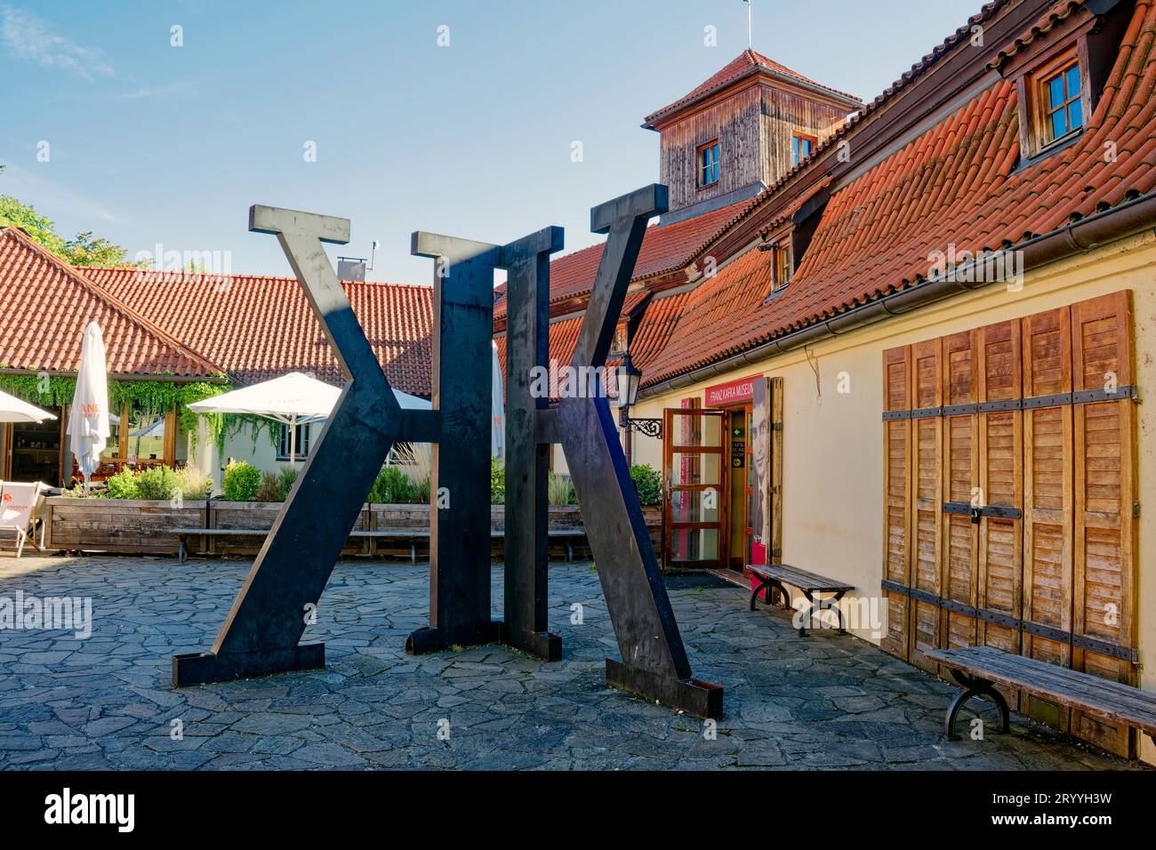 Franz Kafka Museum, Prague, Czech Republic Stock Photo Alamy