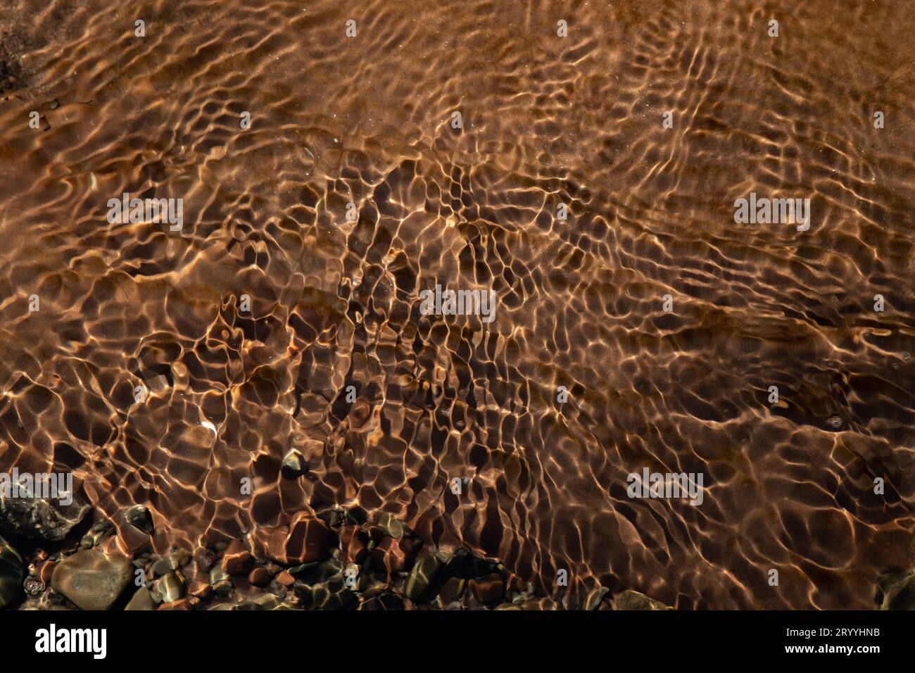 See Rocks Through Water Abstract blur of river rocks through flowing water Stock Photo - Alamy