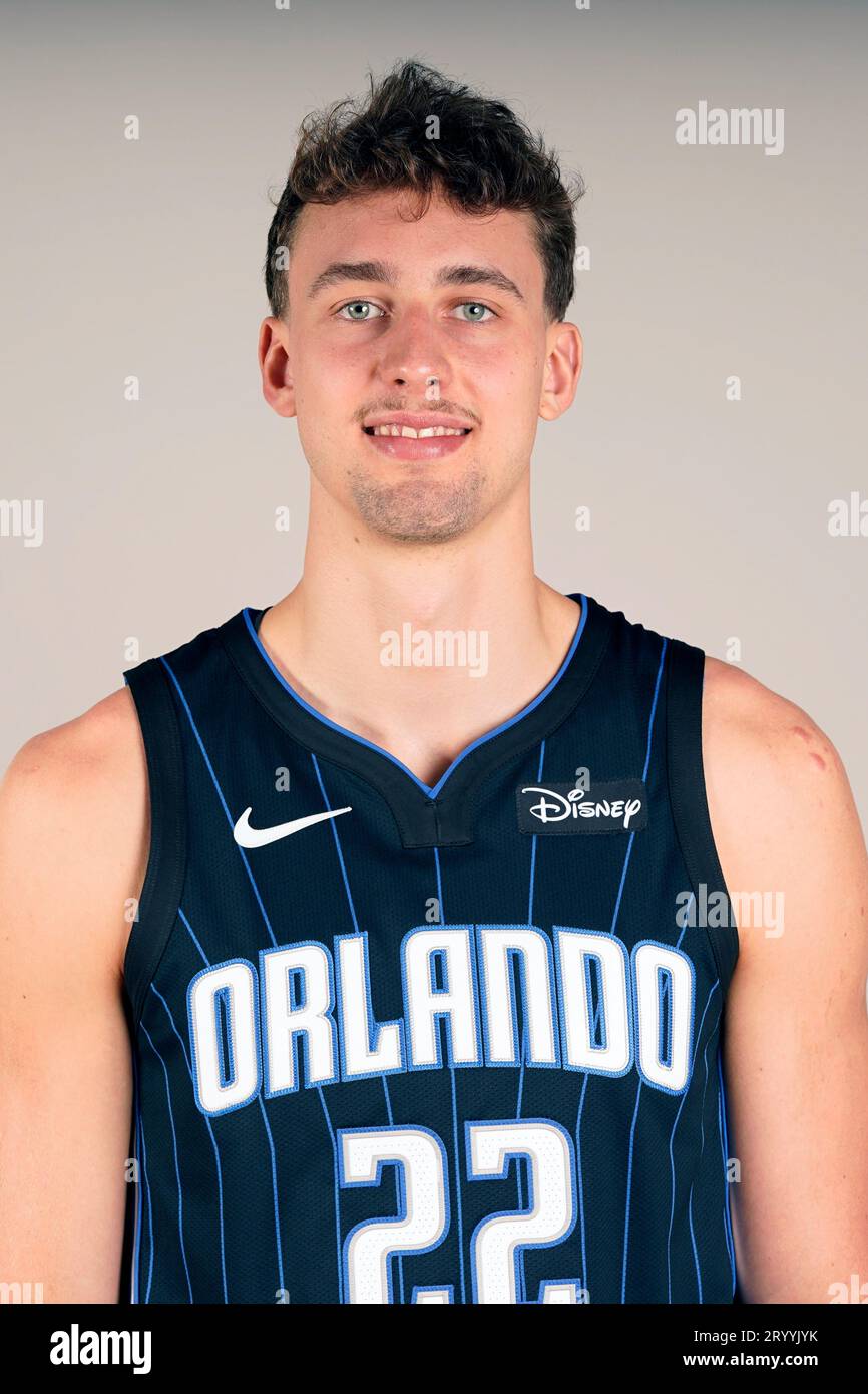Orlando Magic Forward Franz Wagner Poses For A Photo During The NBA