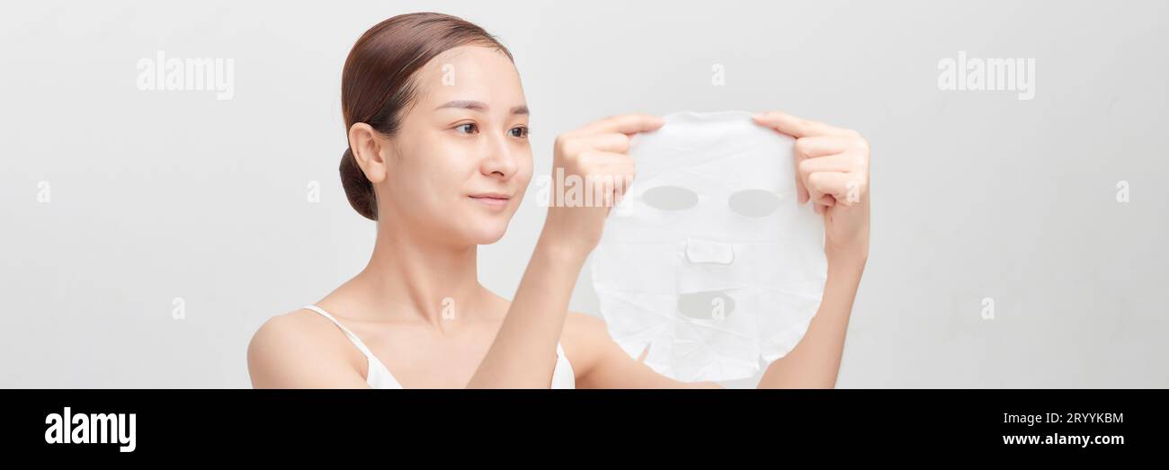 Facial mask sheet hi-res stock photography and images - Alamy