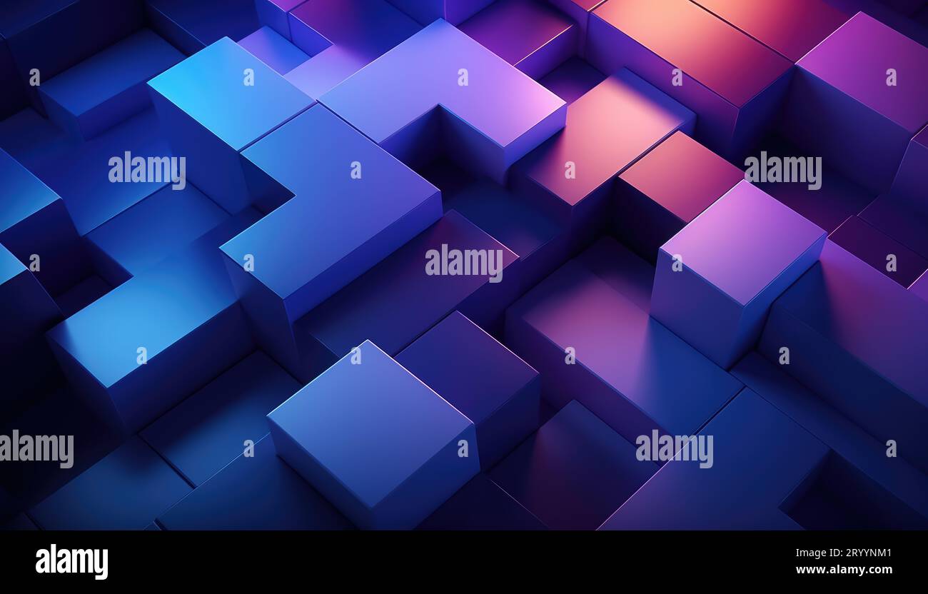 Abstract 3D Business Background Stock Photo - Alamy