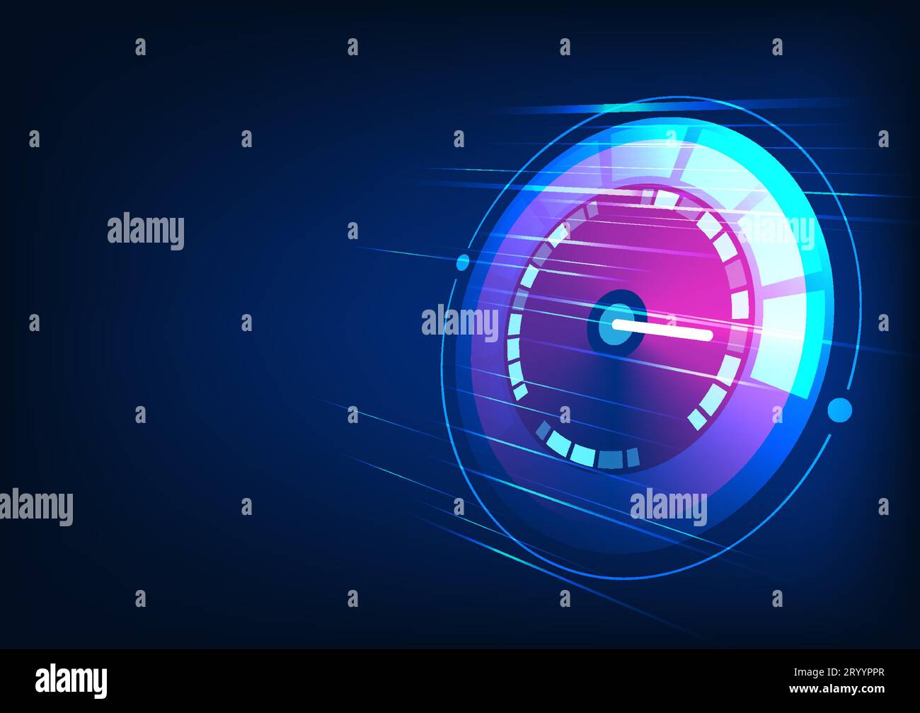 Technology acceleration screen It's a vector illustration. Suitable for