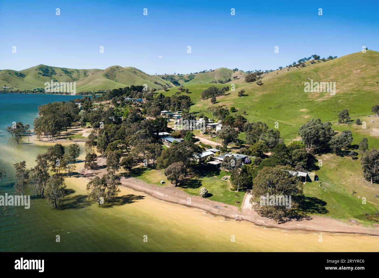 Aerial view lake eildon hi-res stock photography and images - Alamy