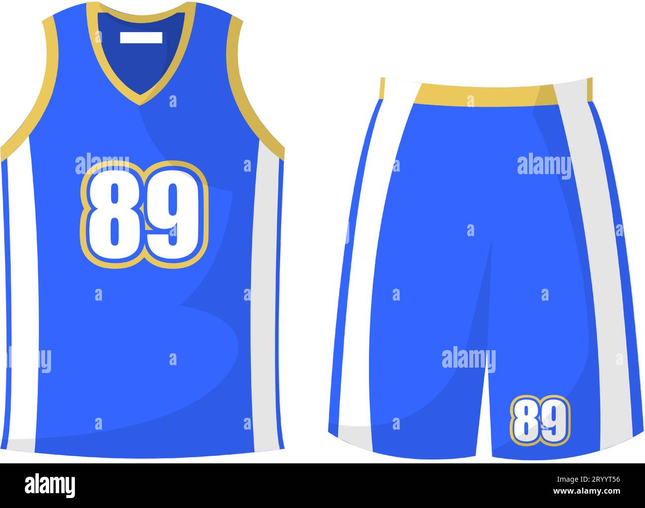 Uniform of soccer team member, player clothes Stock Vector Image & Art