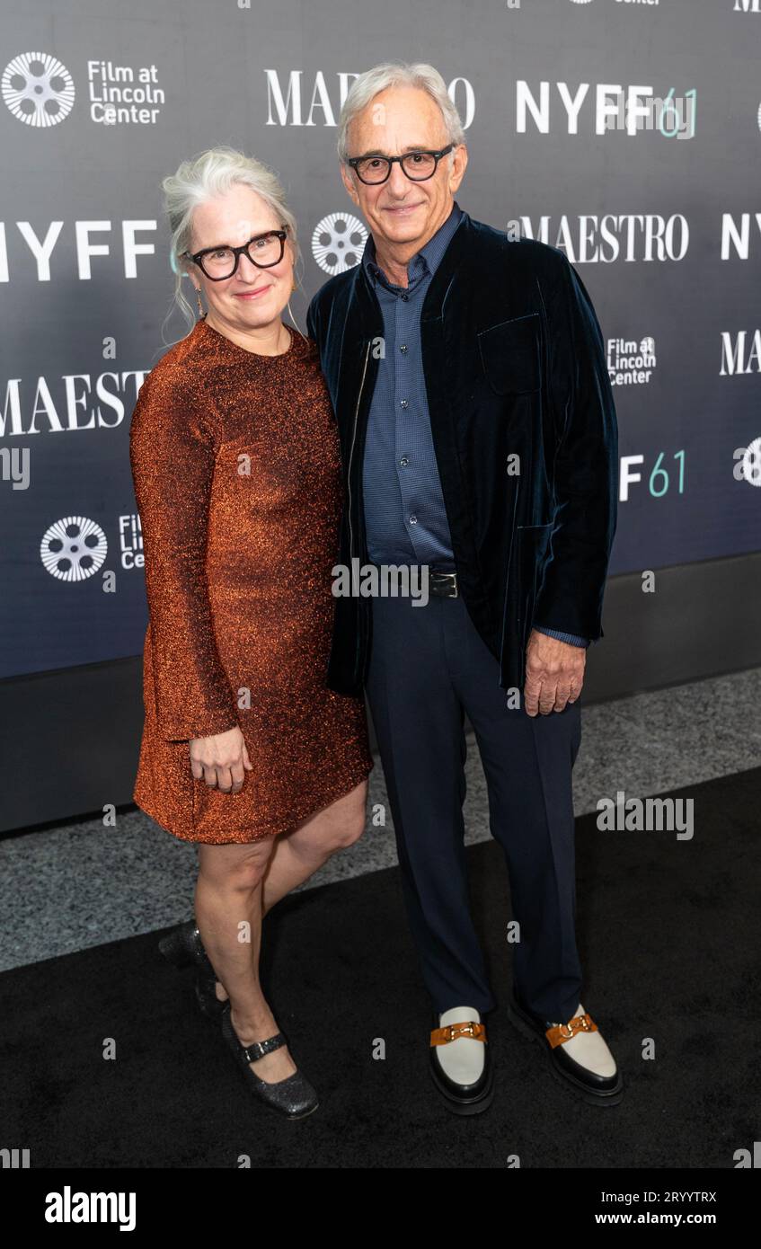 New York, United States. 02nd Oct, 2023. Steven Morrow attends the red  carpet for Maestro during the 61st New York Film Festival at David Geffen  Hall in New York City. (Photo by