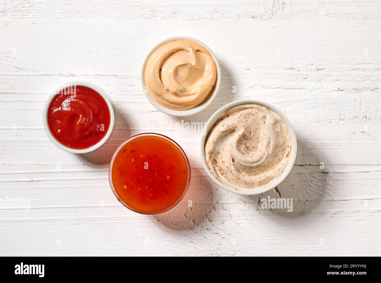 Various dip sauces hi-res stock photography and images - Alamy