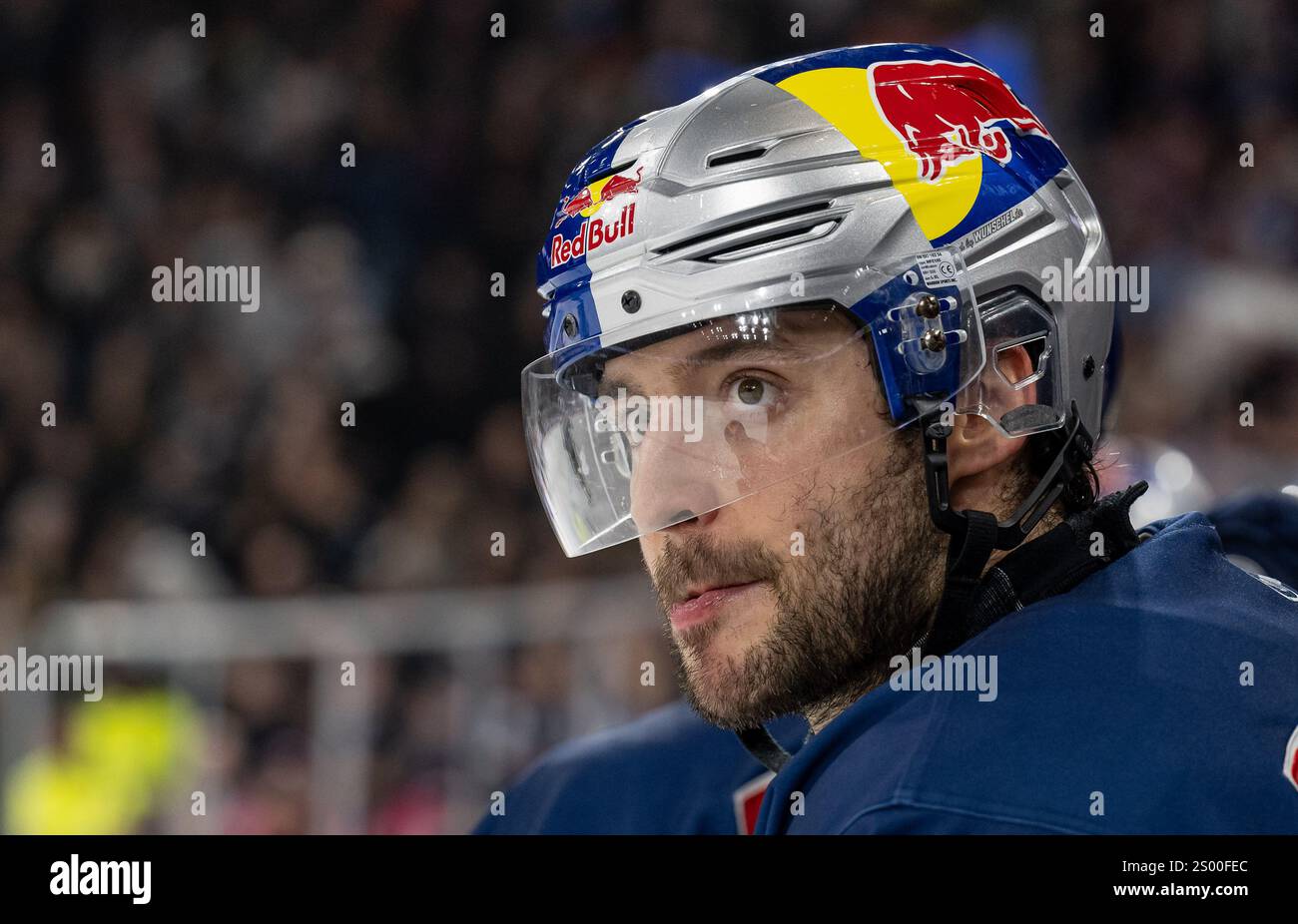 Tobias Rieder (EHC Red Bull Muenchen, #8) / Portrait / Portraet. GER ...