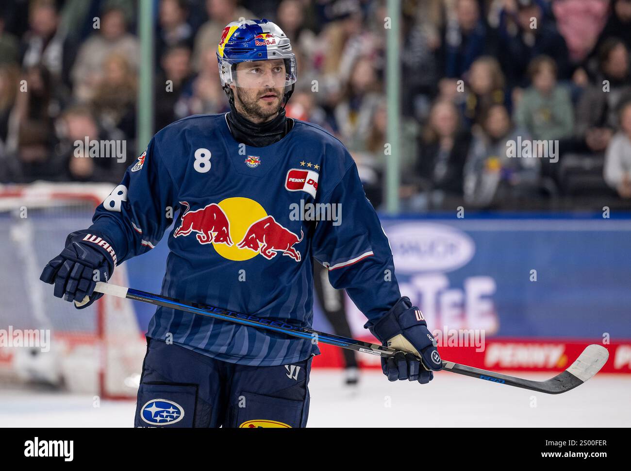 Tobias Rieder (EHC Red Bull Muenchen, #8). GER, EHC Red Bull Muenchen ...