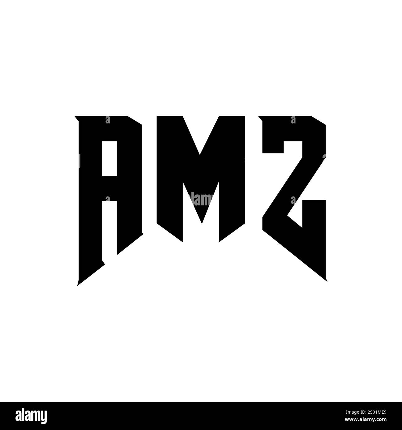 Amz logo design Stock Vector Images - Alamy