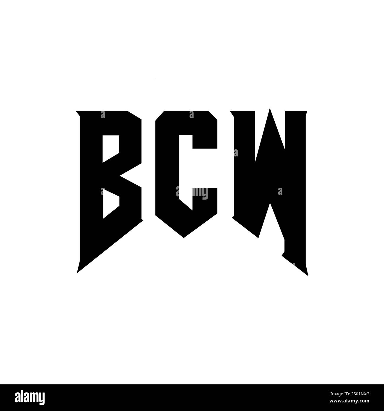 Bcw logo design hi-res stock photography and images - Alamy