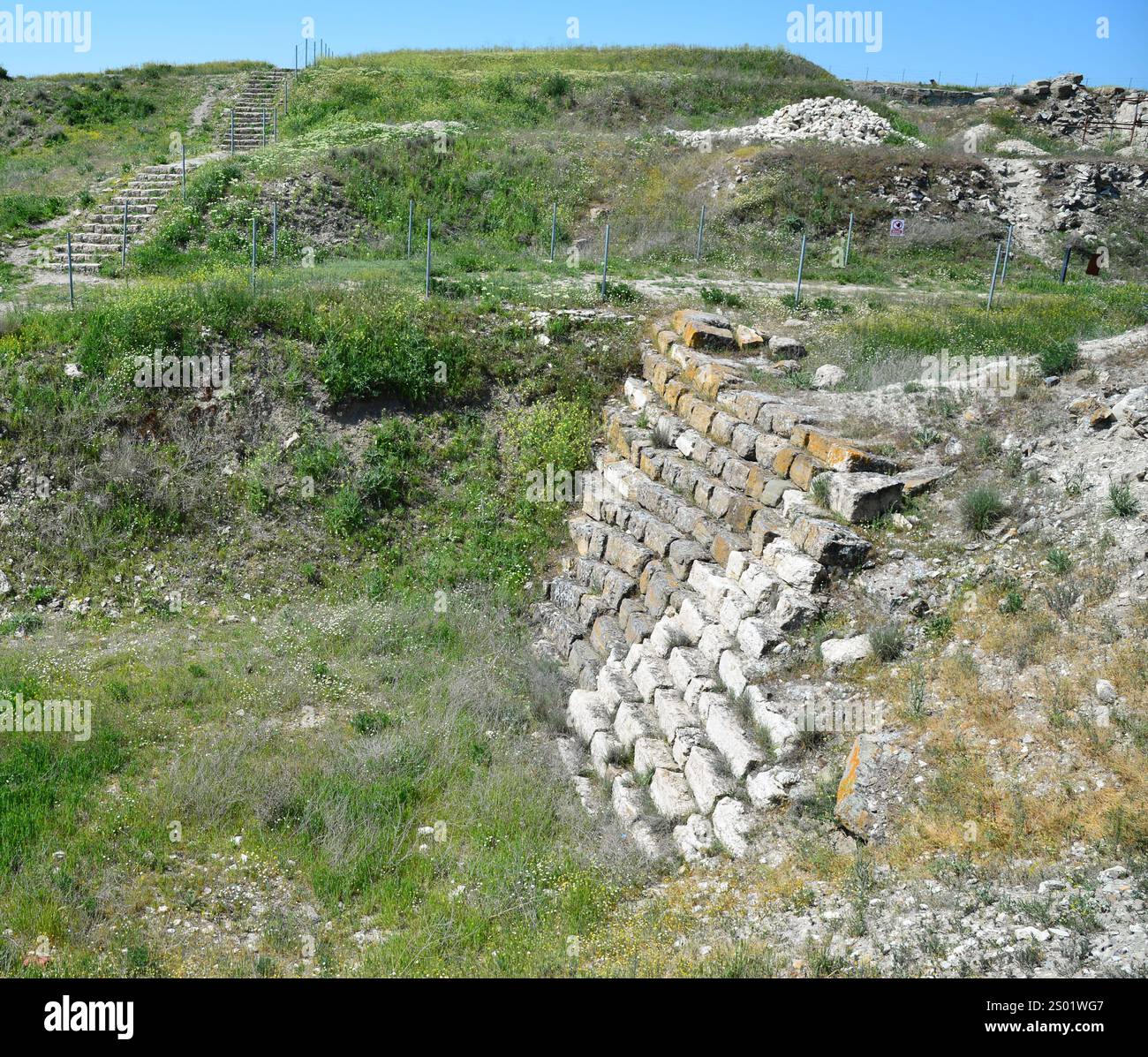 Ankara, Turkey. April 23, 2018. Midas Tumulus and Gordion Museum in ...