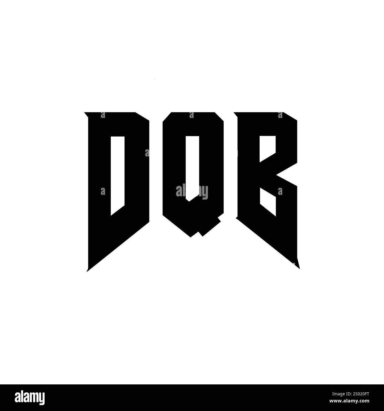 Dqb logo design hi-res stock photography and images - Alamy