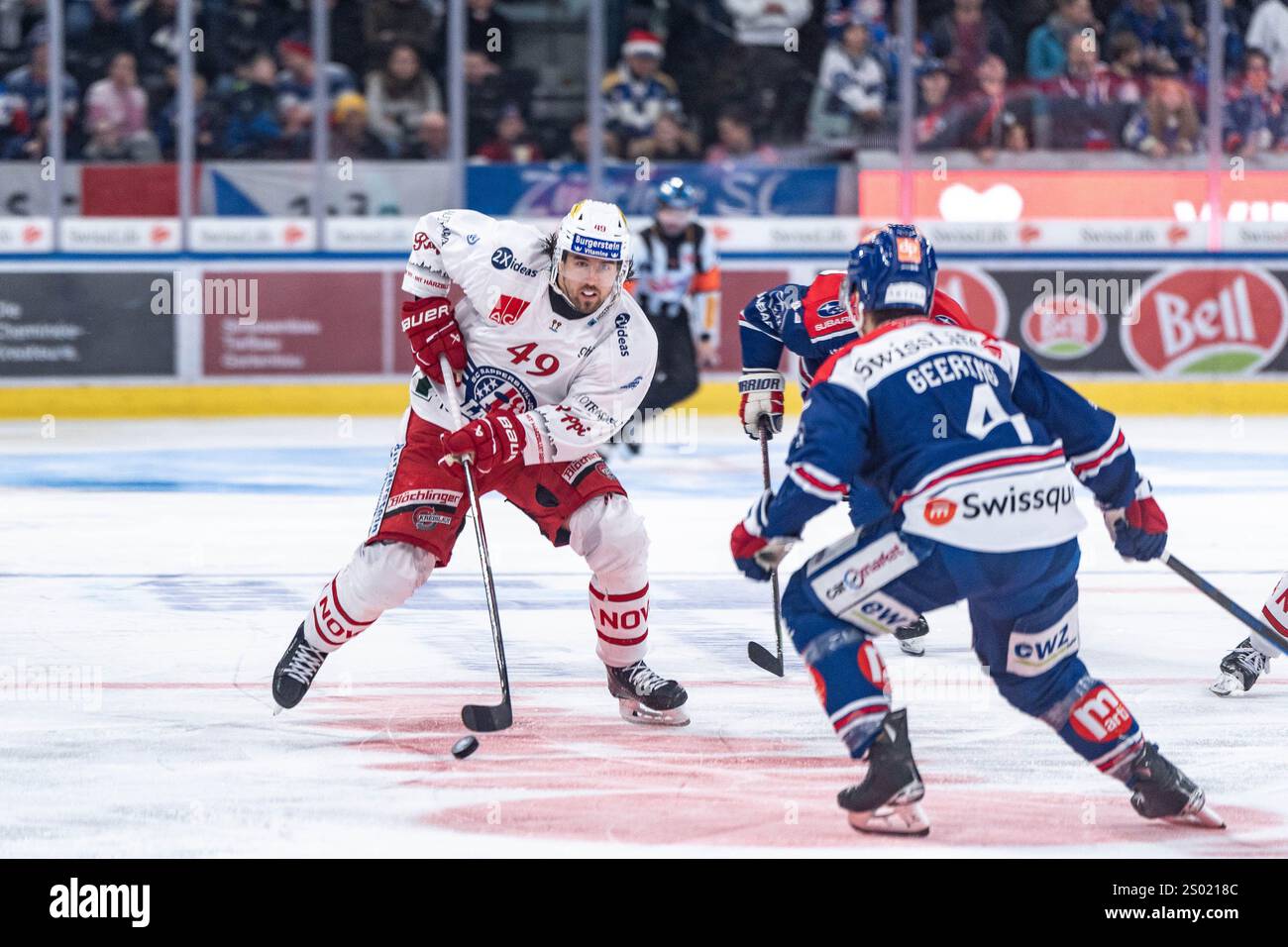 23/12/2024, Zurich, Swiss Life Arena, NL: ZSC Lions - SC Rapperswil ...
