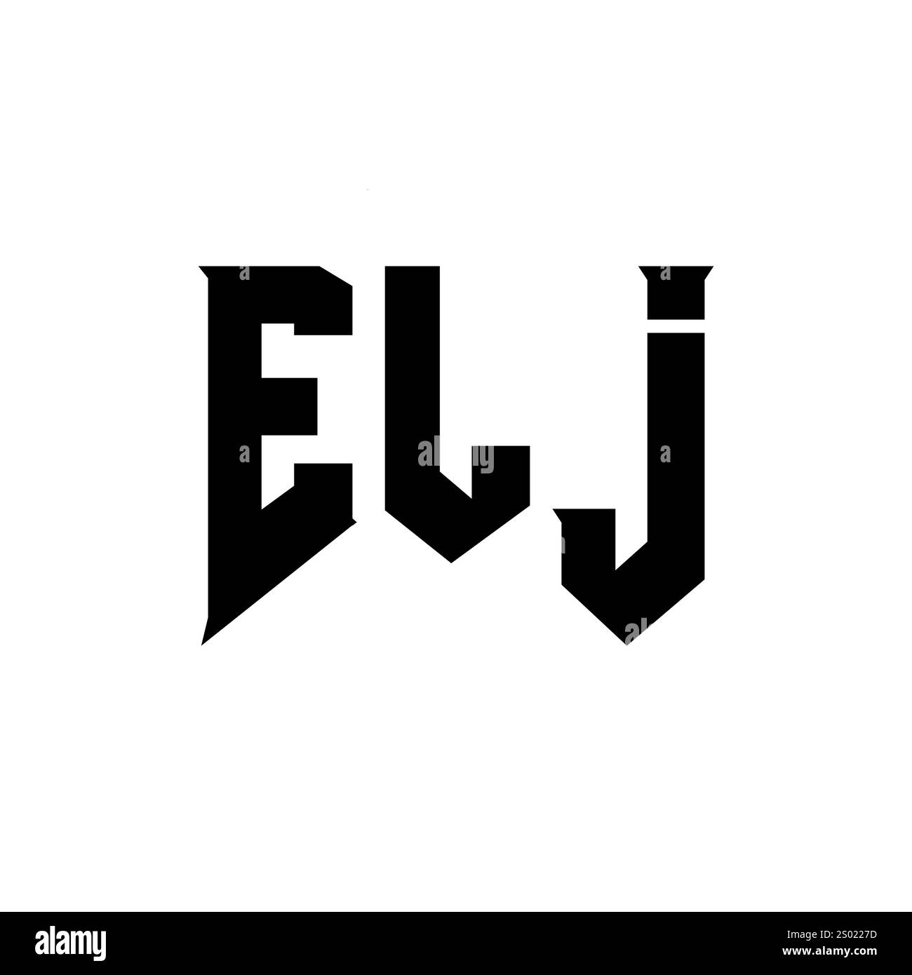 Elj logo design hi-res stock photography and images - Alamy