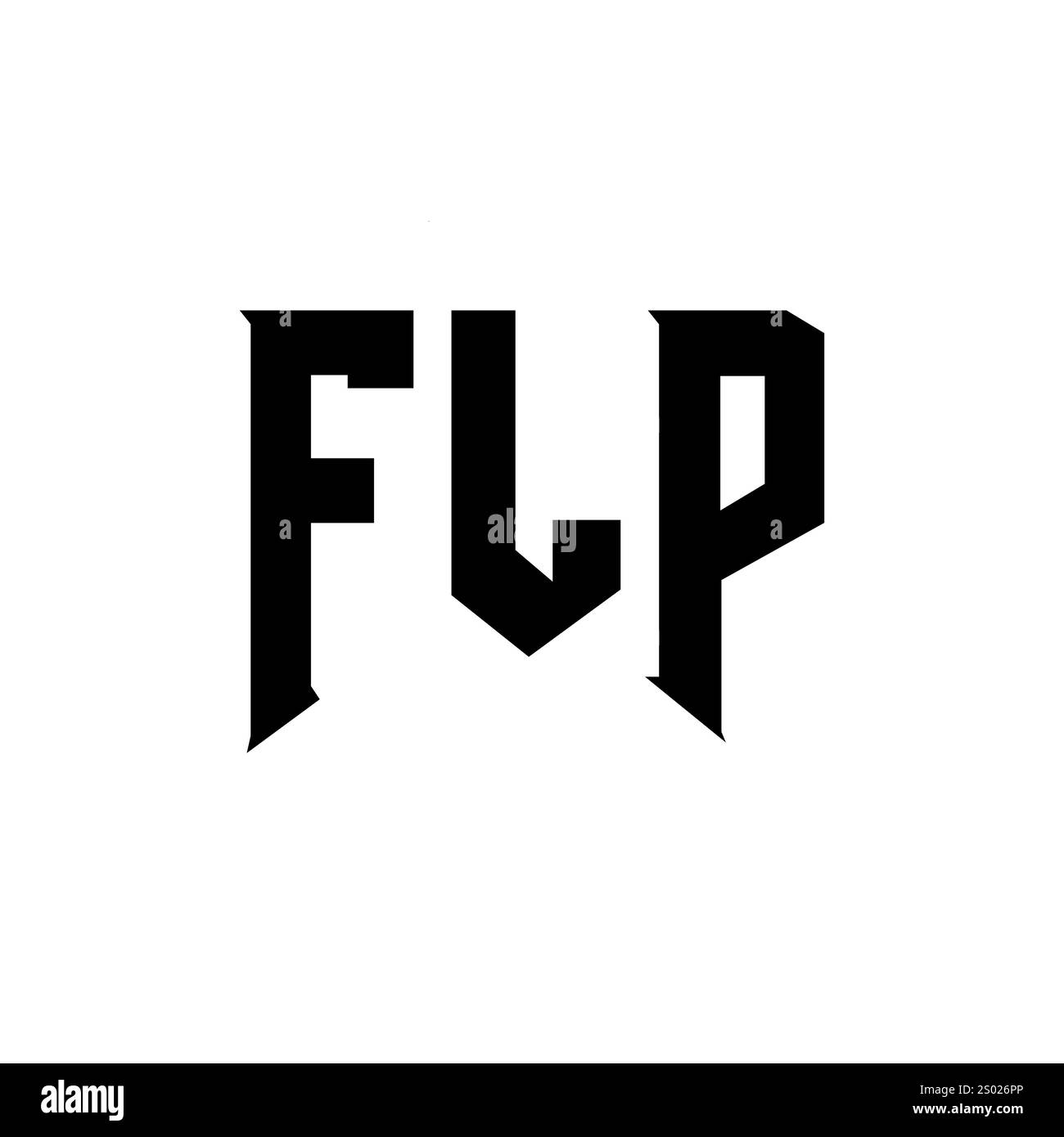 Flp logo design hi-res stock photography and images - Alamy
