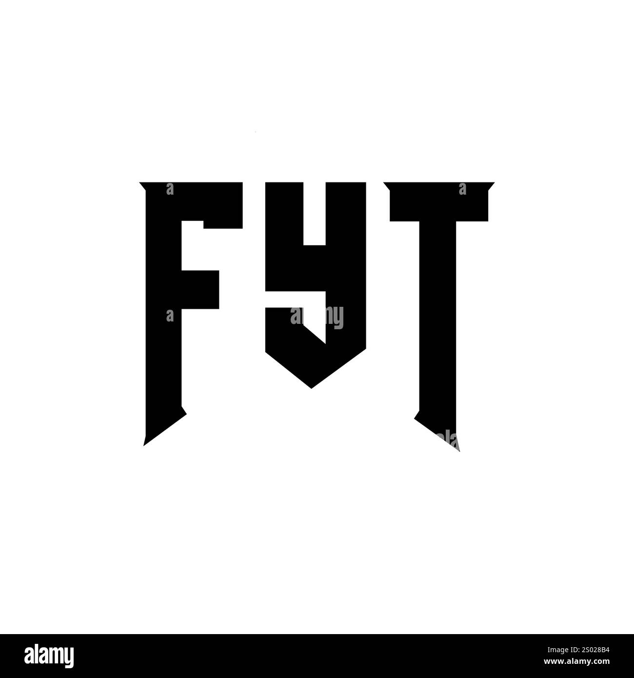 Fyt logo design hi-res stock photography and images - Alamy