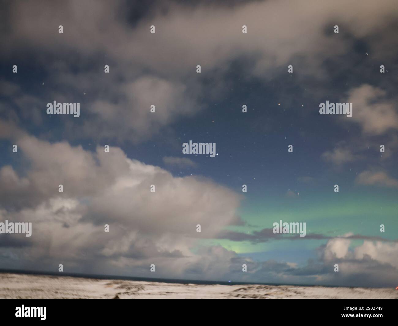 Reykjavik, Iceland . 17th Dec, 2024. The Aurora Borealis in Iceland on ...