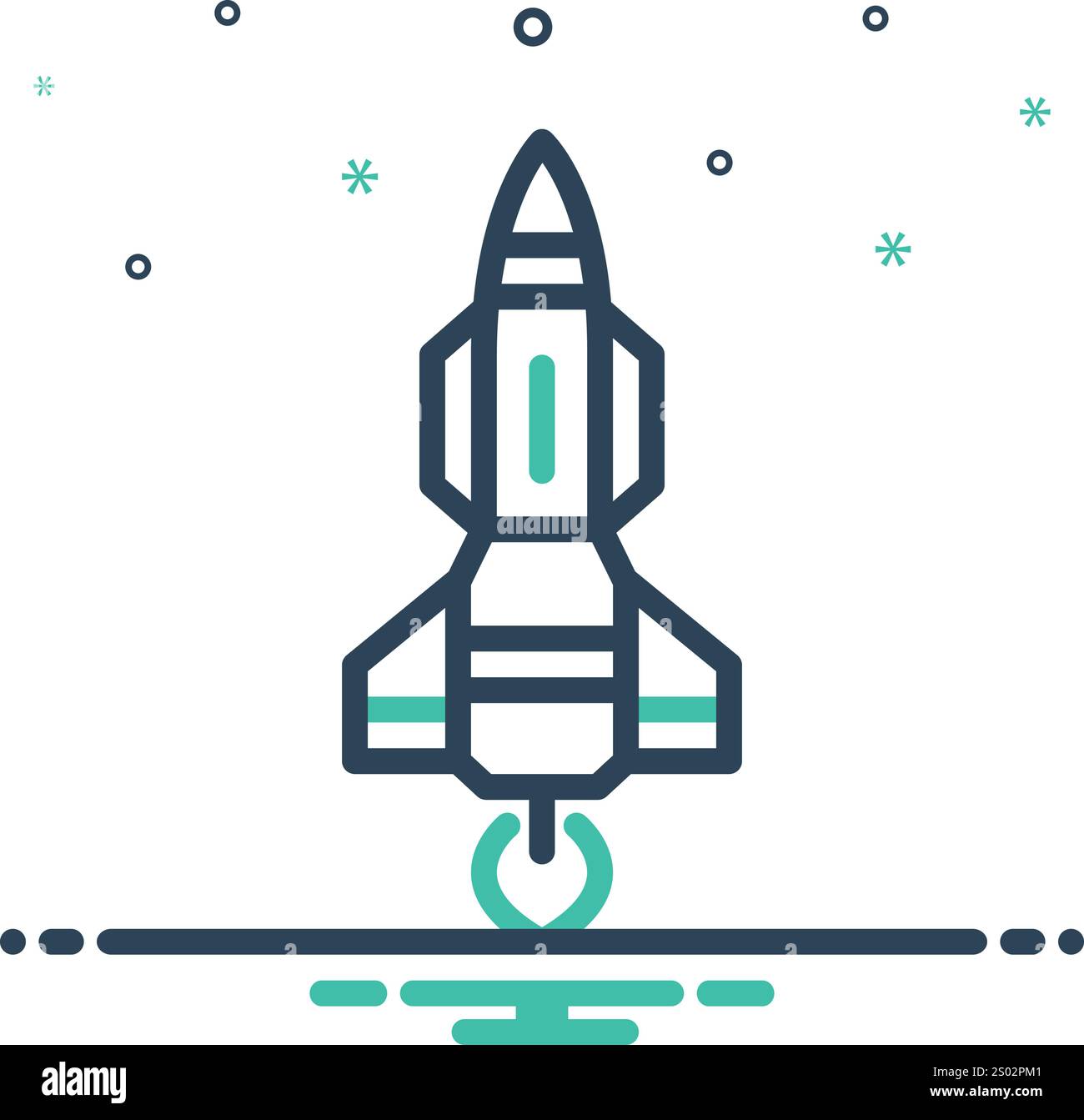 Icon for missile, rocket Stock Vector Image & Art - Alamy