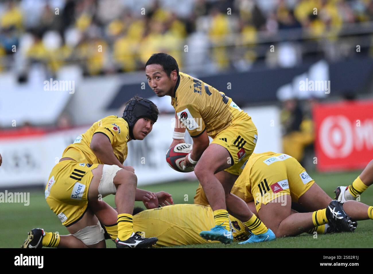 Sungoliath Yutaka Nagare during the 2024-25 Japan Rugby League One ...