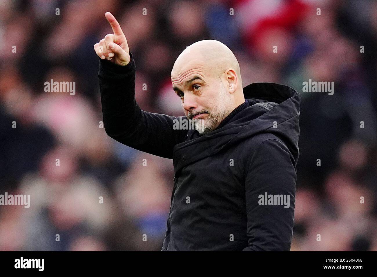 File photo dated 21122024 of Manchester City manager Pep Guardiola