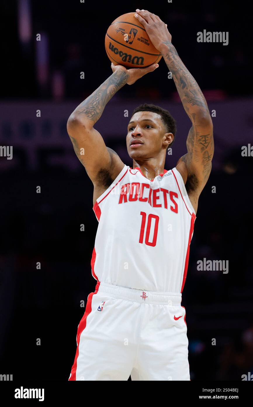 Redmon Rockets Houston Rockets forward Jabari Smith Jr. shoots during the first half ...