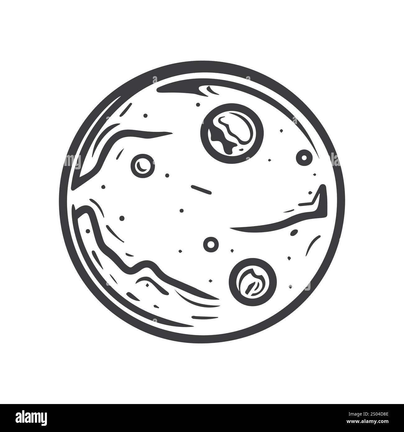 Celestial art earth planet Black and White Stock Photos & Images - Alamy