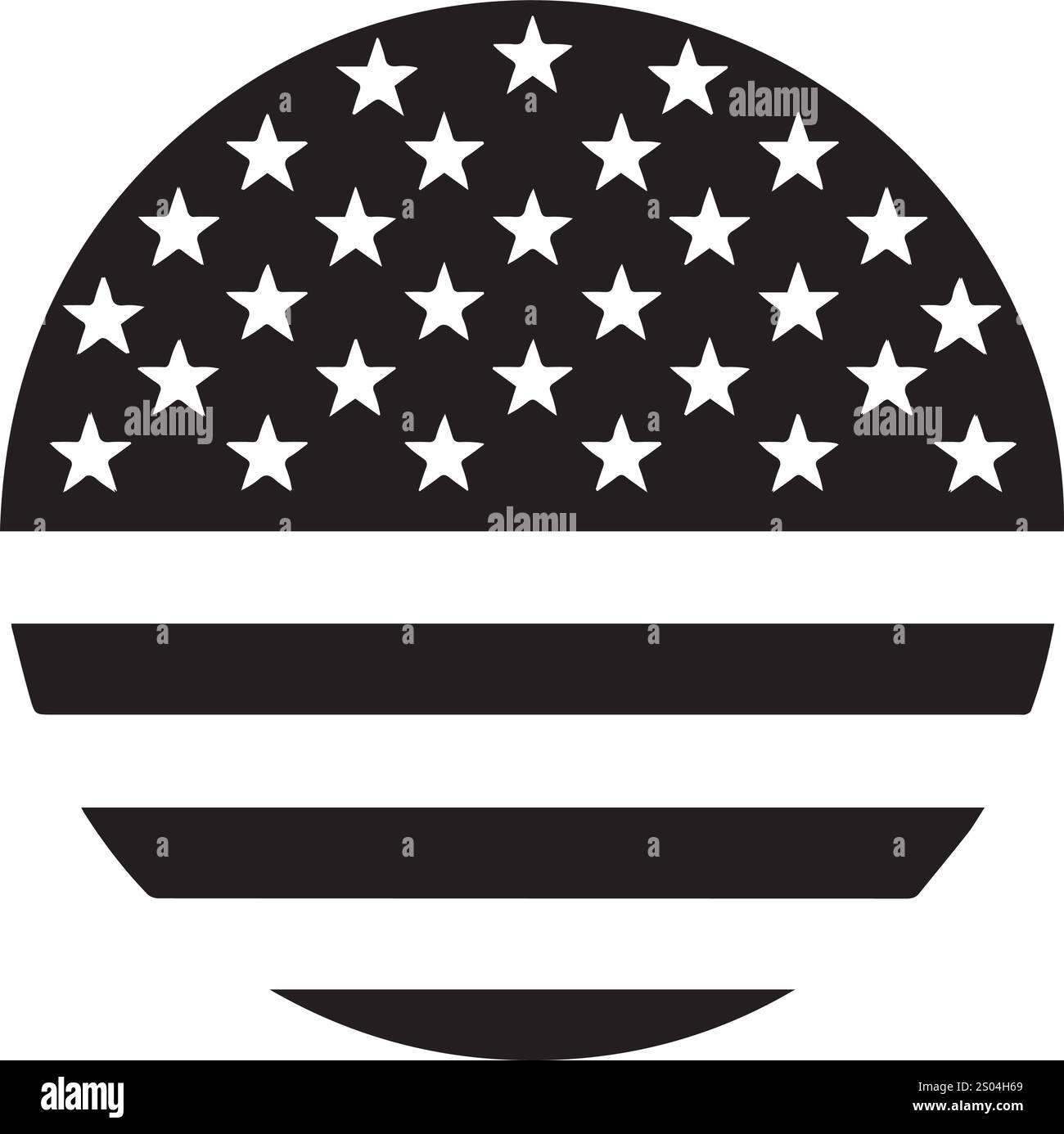 vector american flag drawing Stock Vector Image & Art Alamy