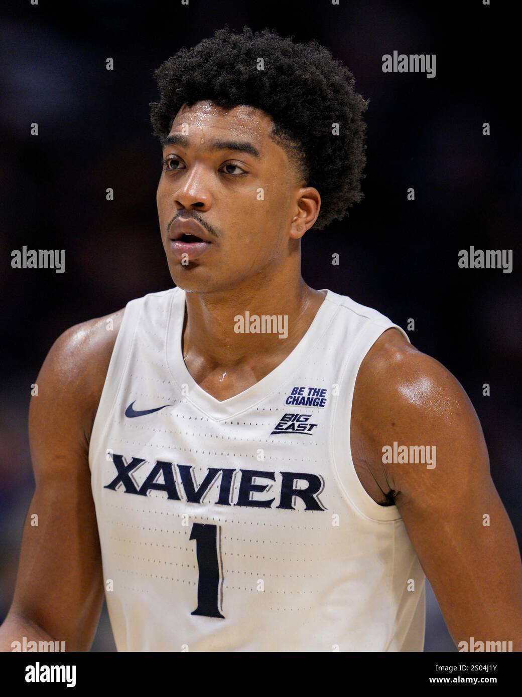 Xavier guard Marcus Foster (1) plays during an NCAA college basketball ...