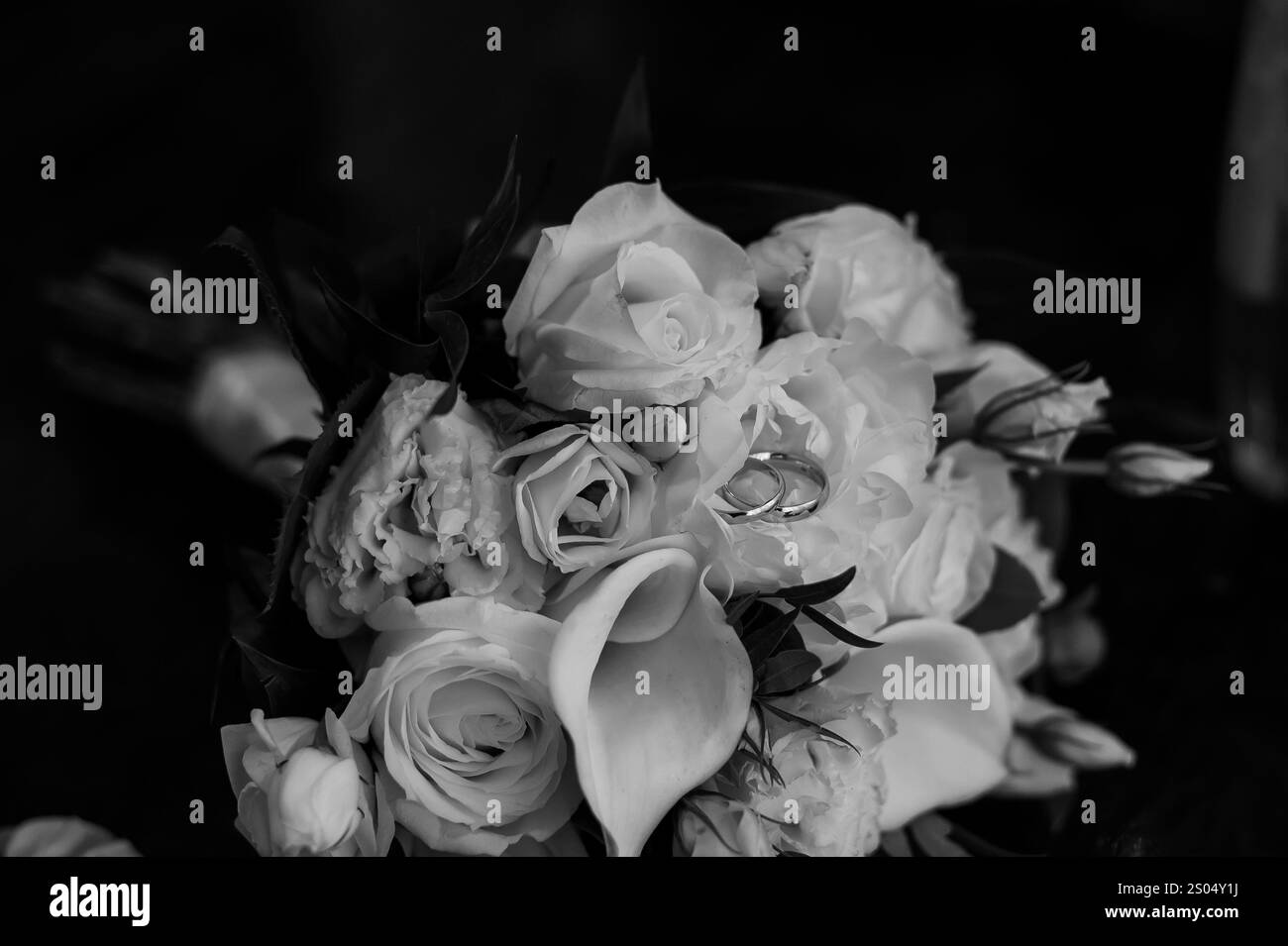 Wedding inspiration detail Black and White Stock Photos & Images - Alamy