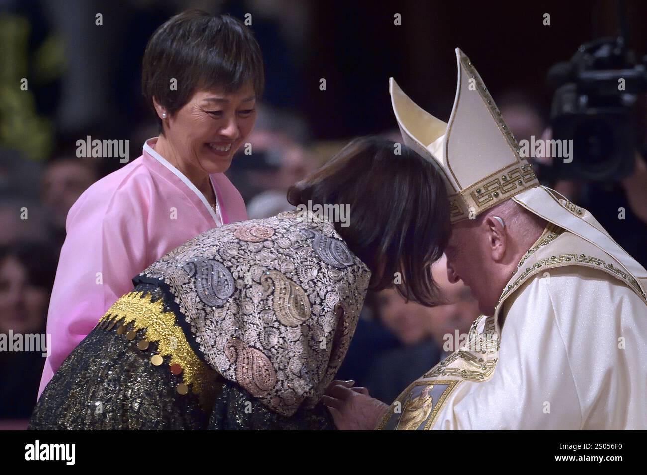 VATICAN CITY, VATICAN DECEMBER 24 Pope Francis officially