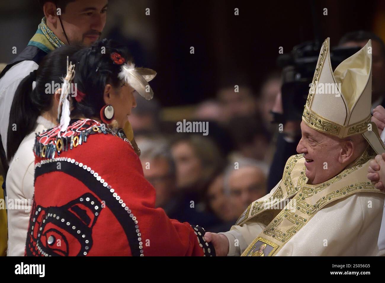 VATICAN CITY, VATICAN DECEMBER 24 Pope Francis officially