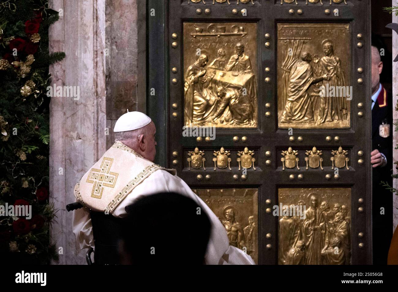 VATICAN CITY, VATICAN DECEMBER 24 Pope Francis officially