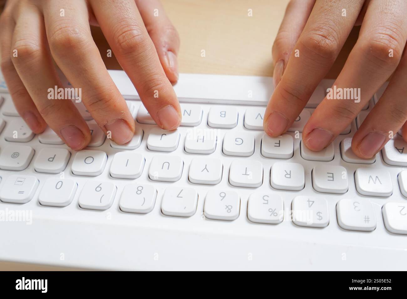 Typing lessons hi-res stock photography and images - Alamy