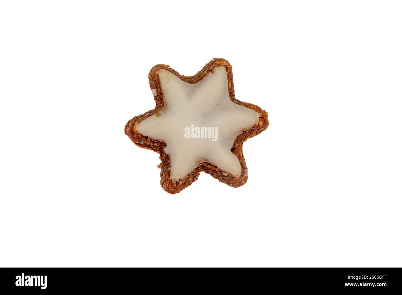Handmade Christmas Cookies on a White Background – Festive Holiday Baking and Seasonal Treats - 4 Stock Photo