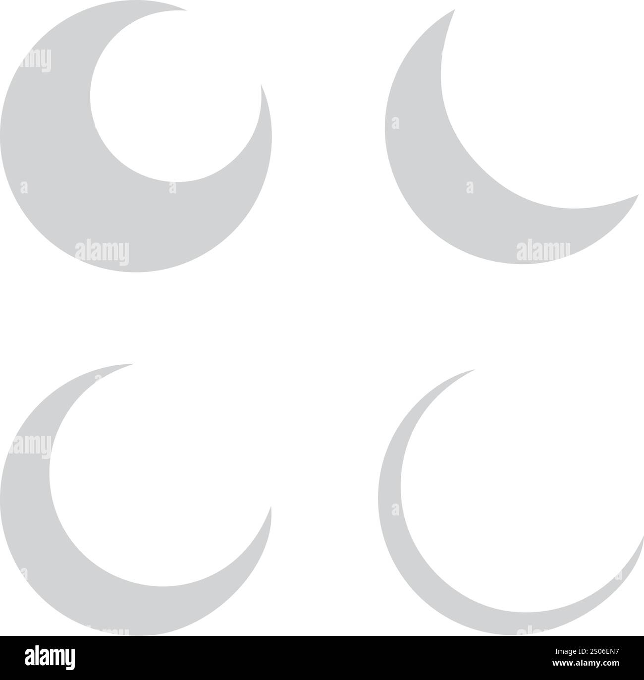 vector moon and moon phases Stock Vector Image & Art - Alamy