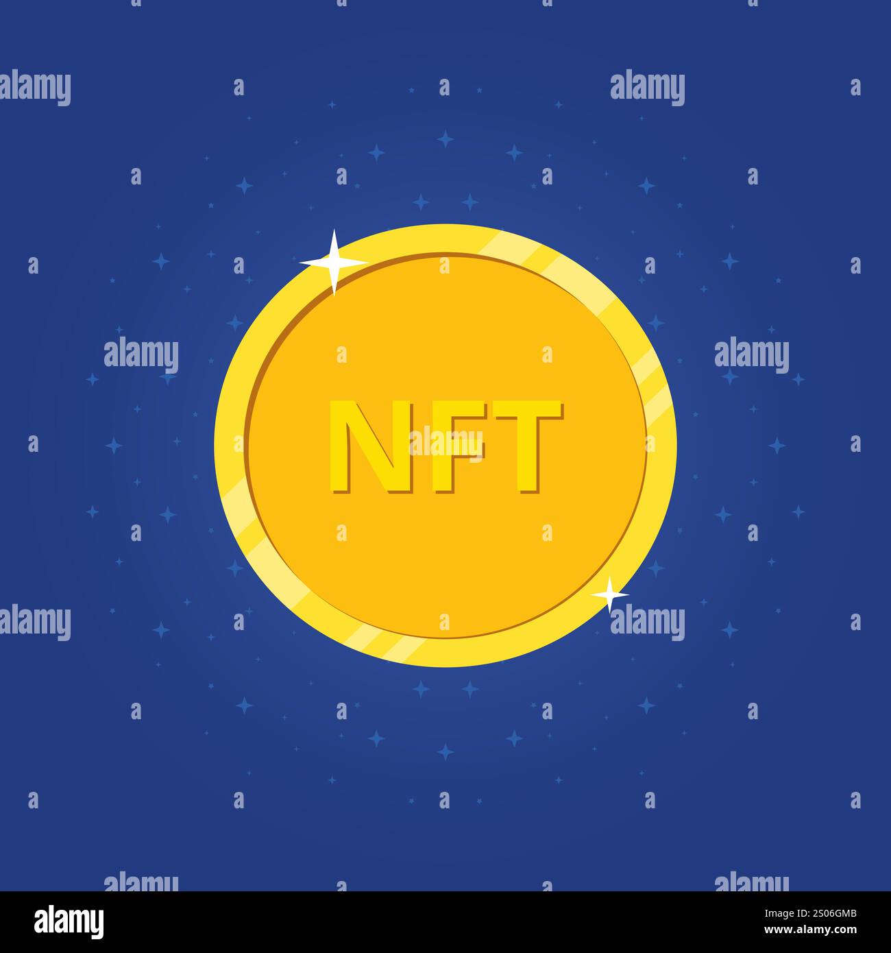 Nonfungible token nft Stock Vector Images - Page 2 - Alamy