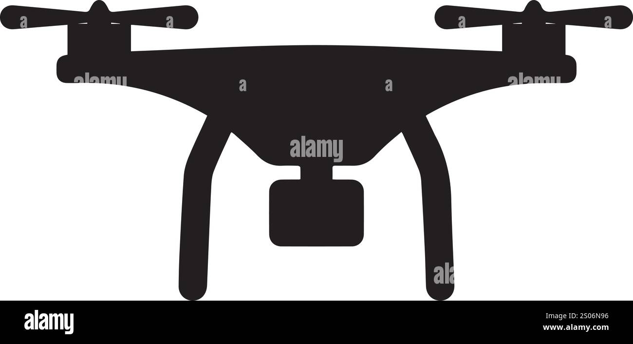 colorful vector background colorful drone drawings Stock Vector