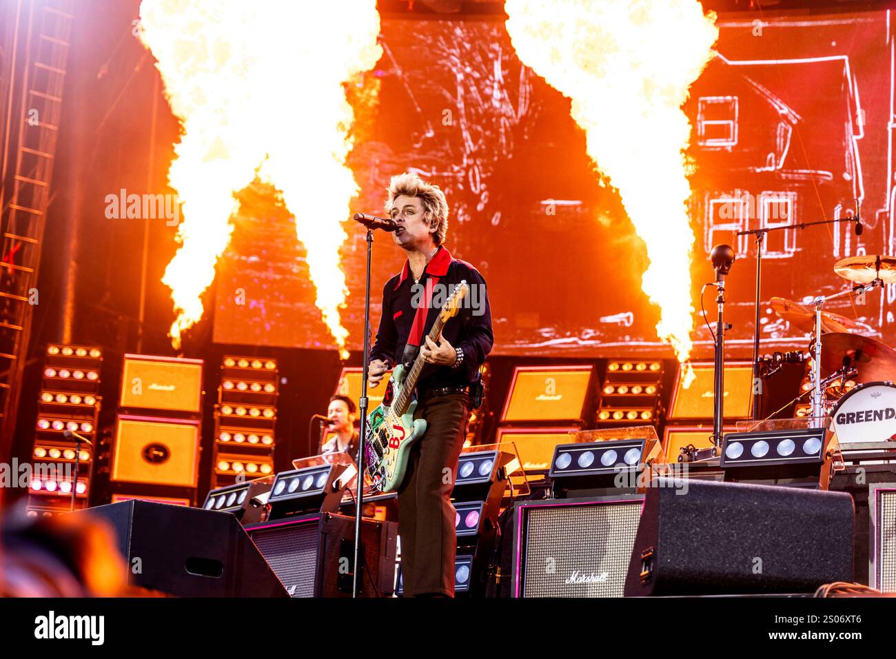 milan-italy-june-16-2024-green-day-at-i-days-2024-ippodromo-snai-la