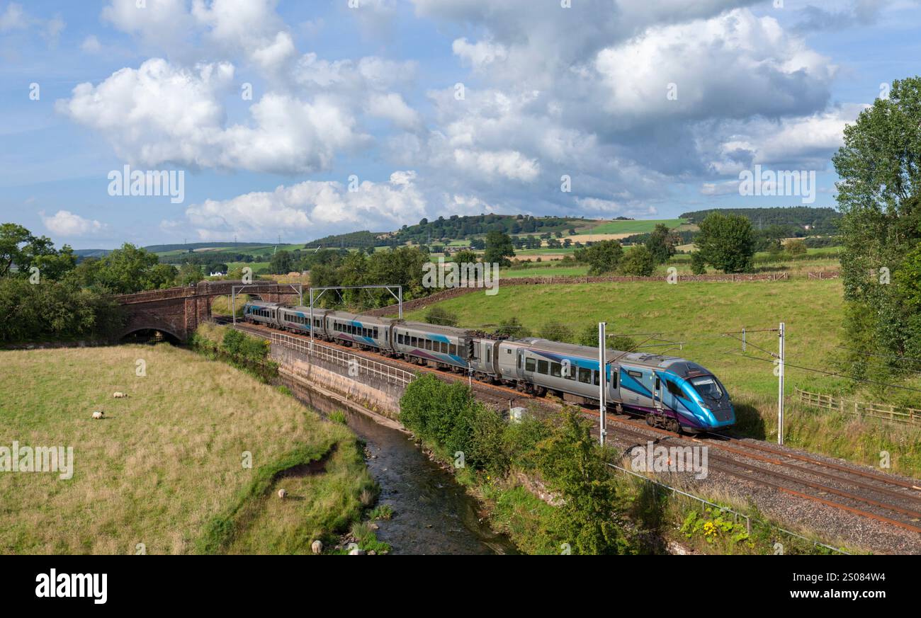 Transpennine Express CAF class 397 Nova 2 electric train on the west ...