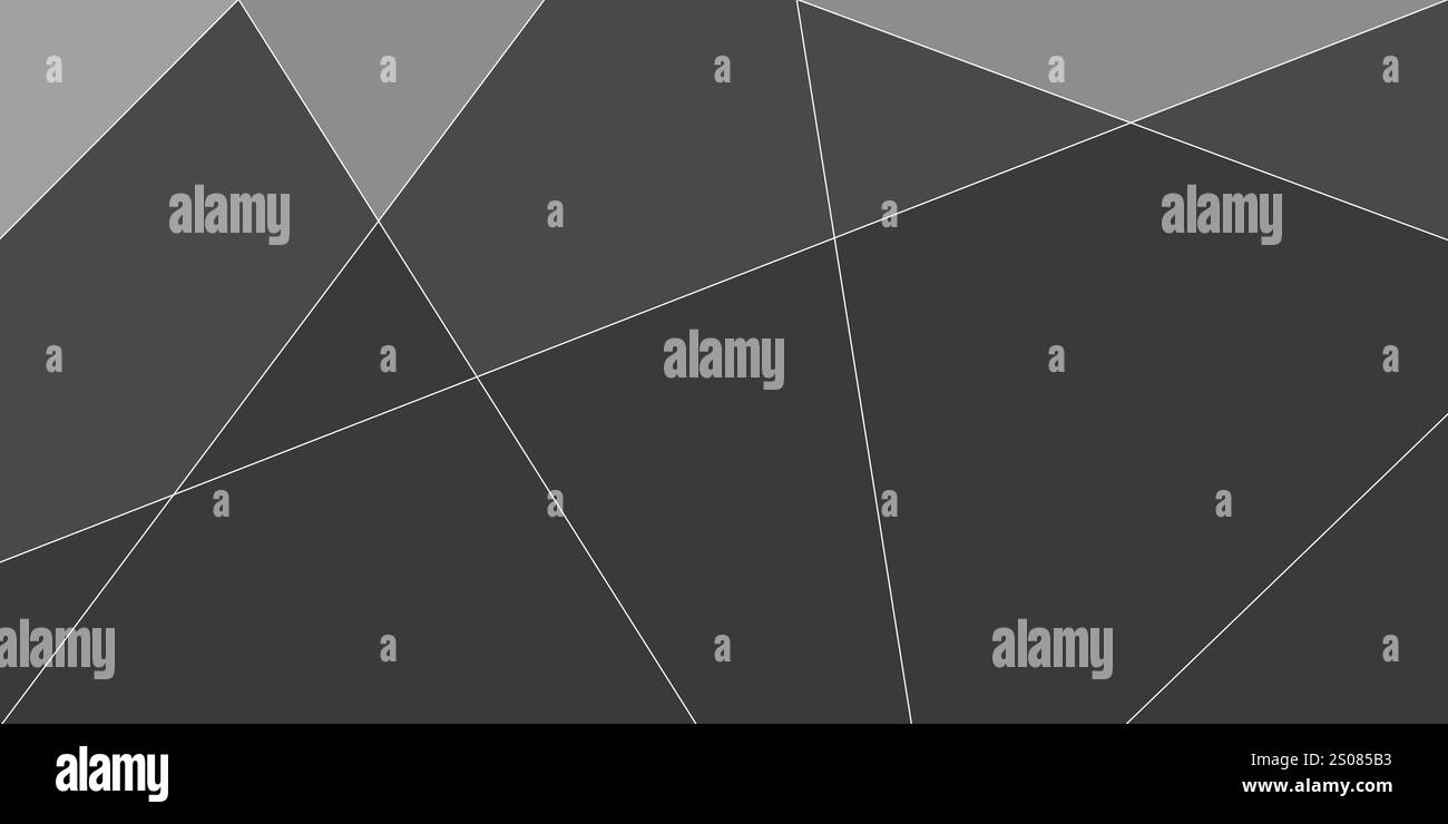Dynamic Grey Triangle Dark Triangles Mosaic: A Dynamic Geometric Composition of Overlapping ...