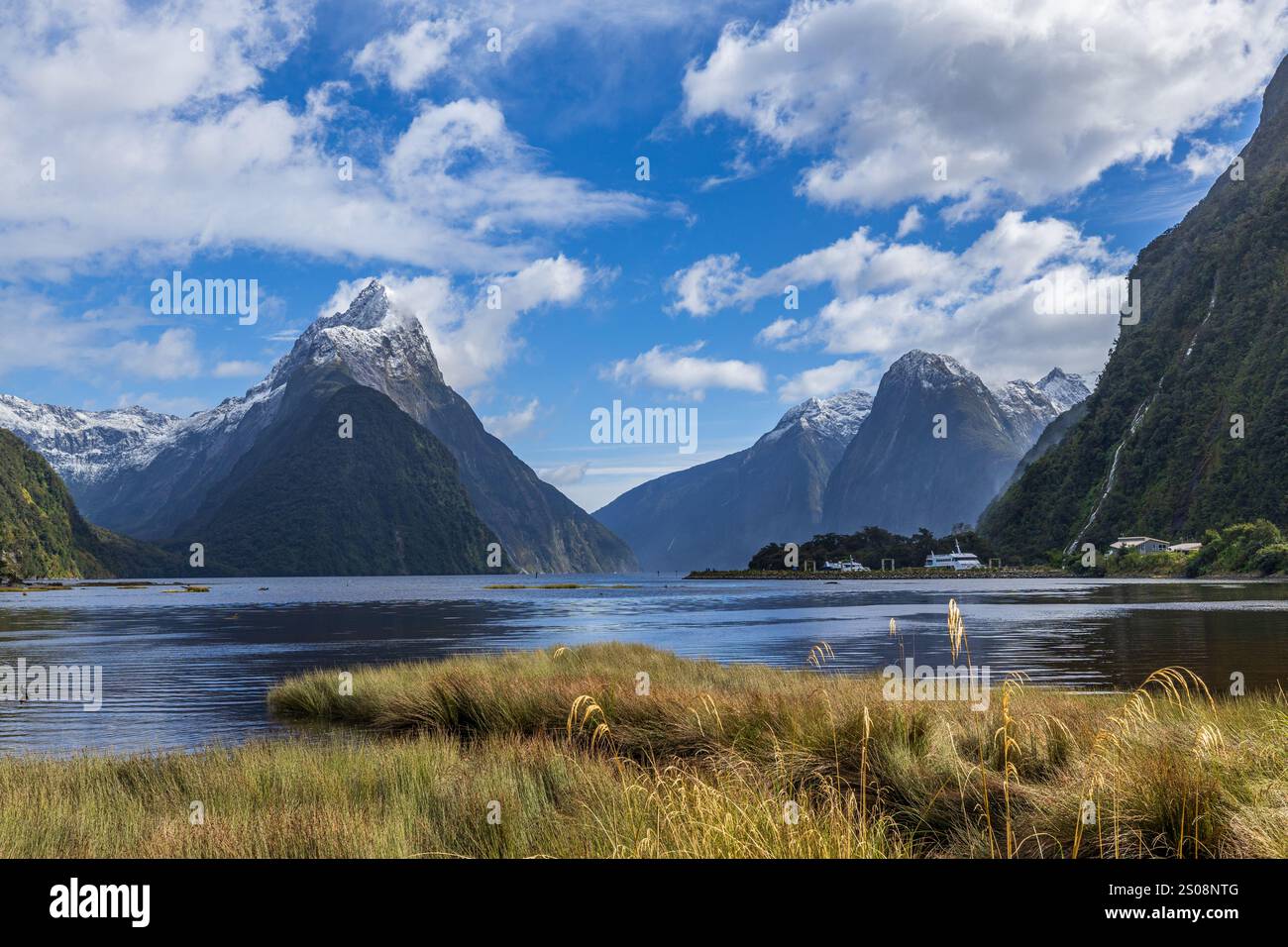 Milford Sound New Zealand Stock Photo