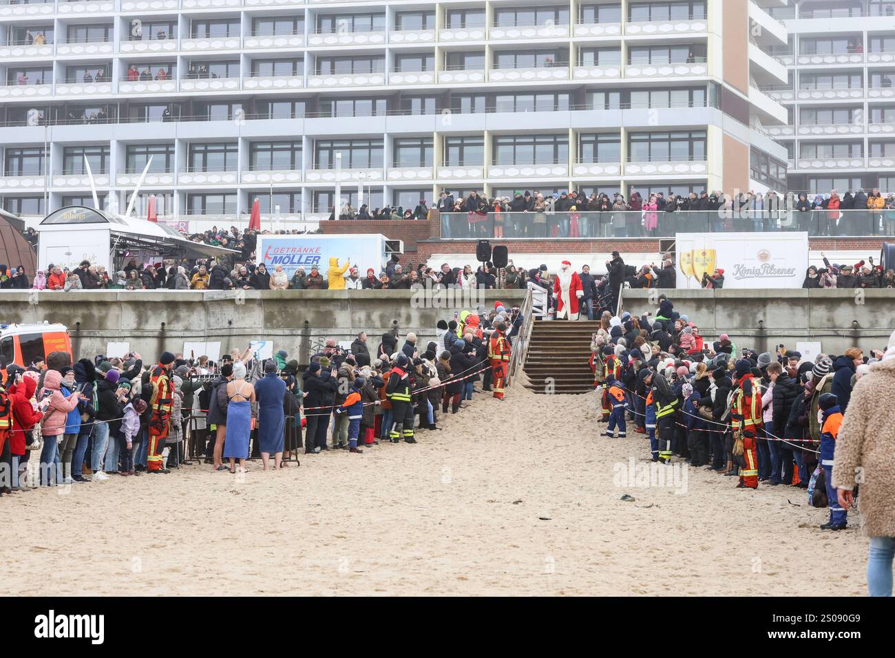 Sylt 38. Weihnachtsbaden, Westerland, 26.12.2024 Feature *** Sylt 38