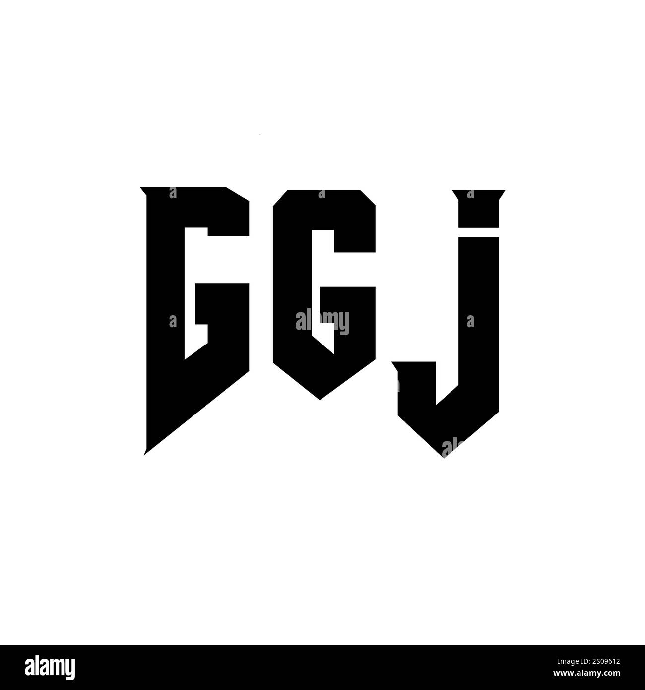 Low Poly Letter Logo Ggj Design Stock Vector (Royalty Free) 2693475537 |  Shutterstock, image size:1300x1390
