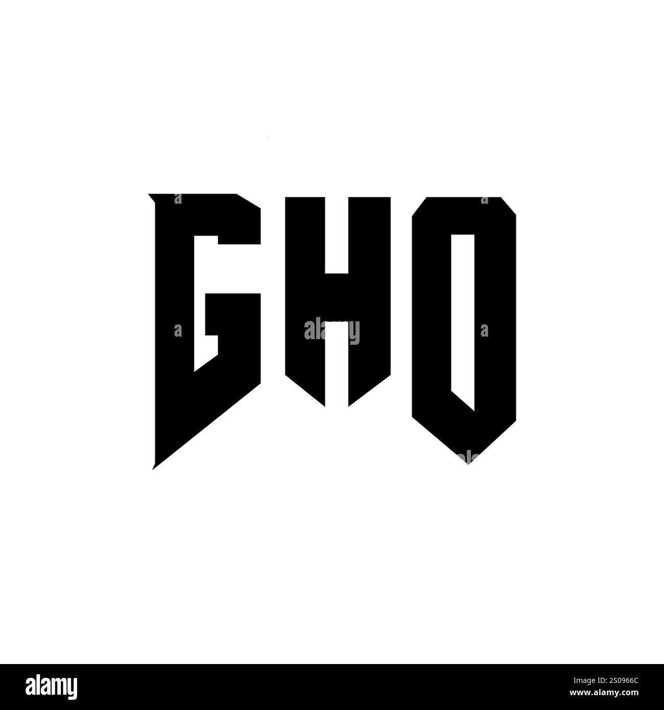 Gho logo design hi-res stock photography and images - Alamy