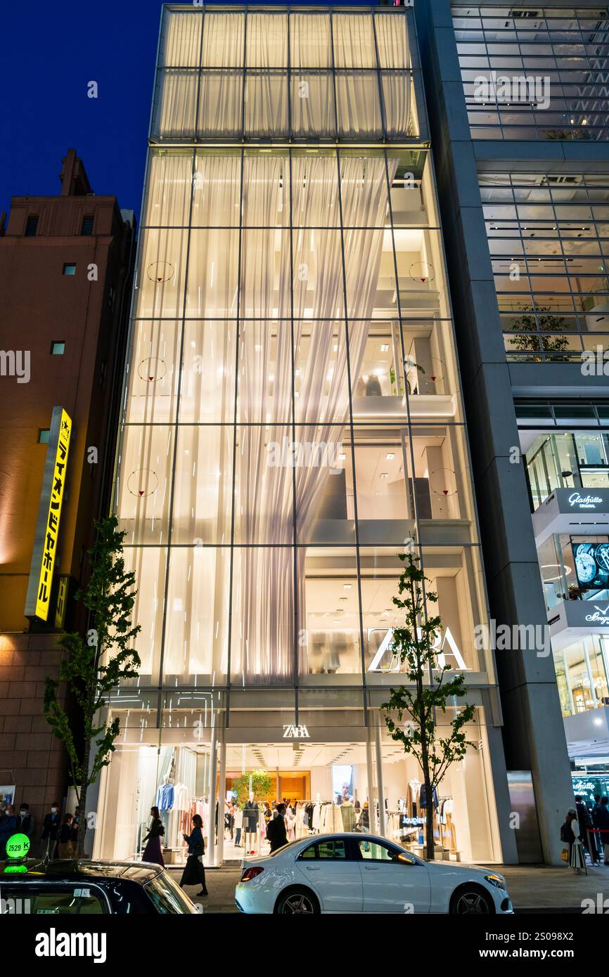 zara ginza store